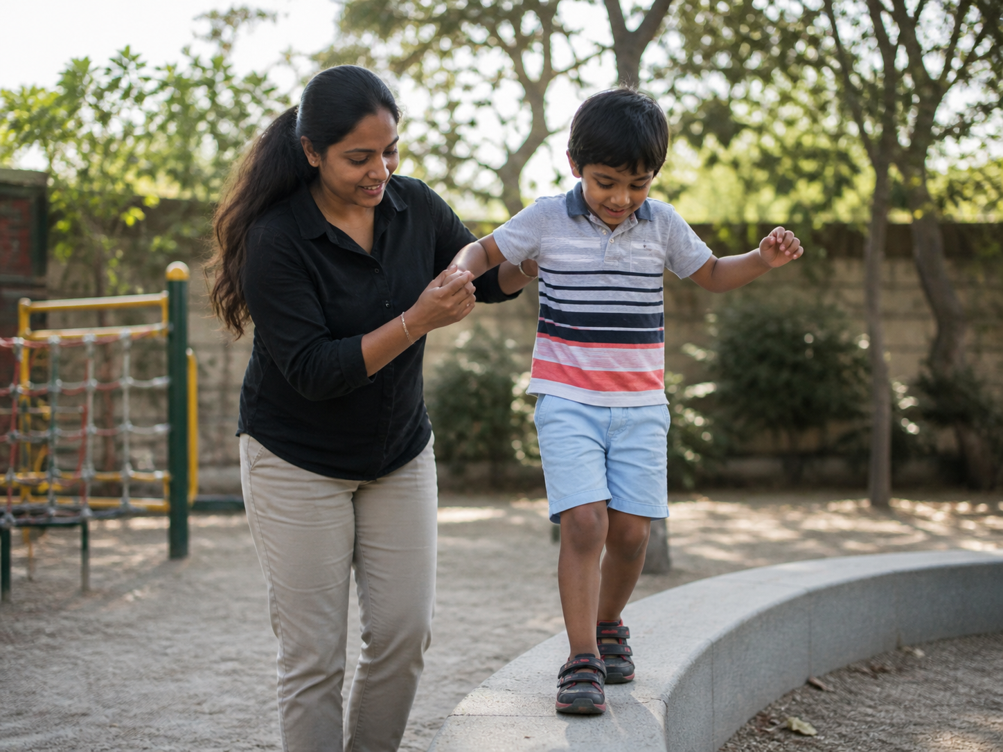 Gross motor skills in children include crawling, jumping, climbing, swimming, and dancing