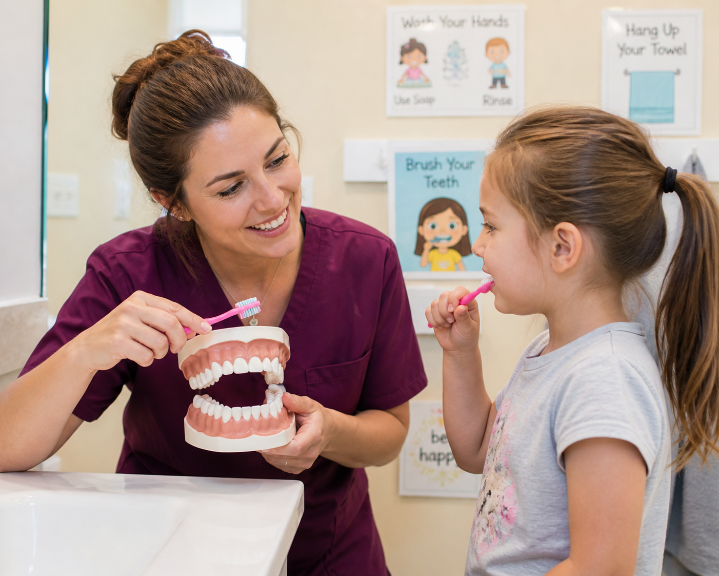 Self-care for children helps moms, dads, teachers, and all caregivers