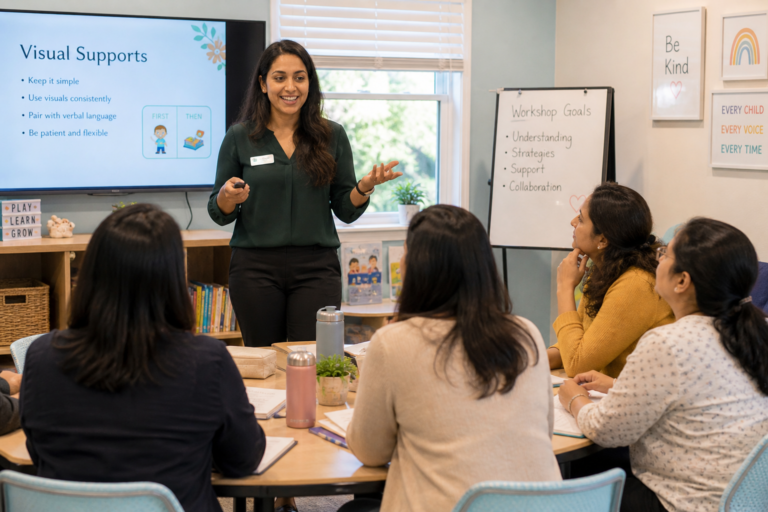 OT training for teachers, parents, and caregivers
