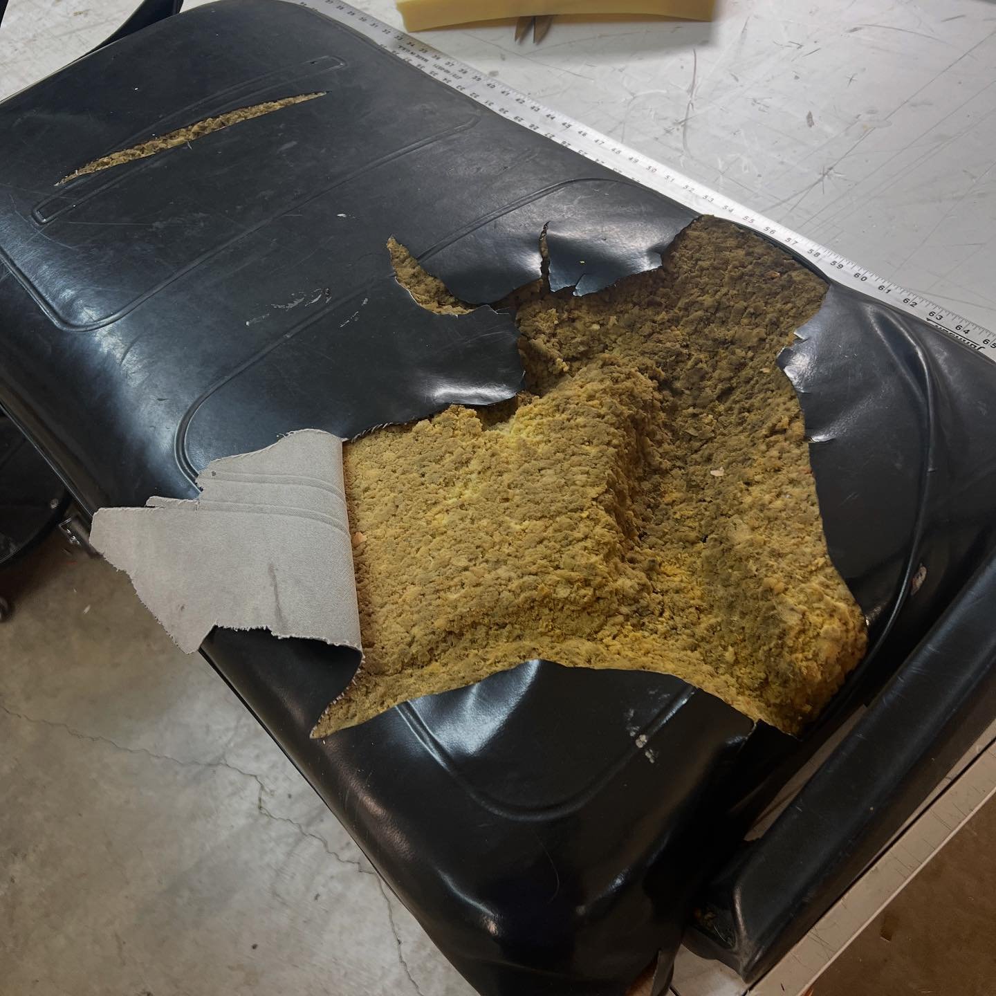 #golfcart #seat #upholstery #new #foam and #recovered #enidoklahoma #enid #oklahoma #bedistinct