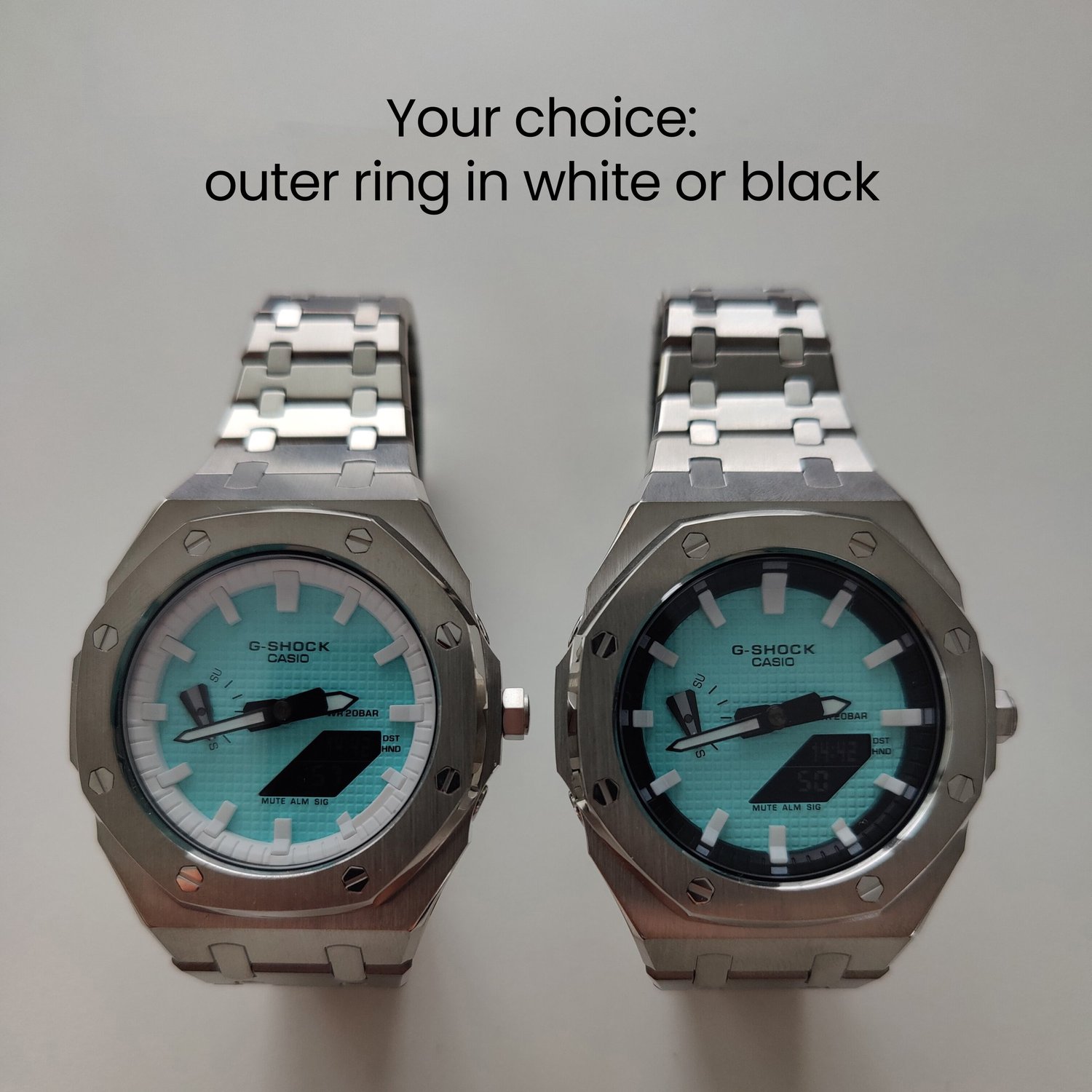 Casioak Casio G-Shock GA-2100 Tiffany — Nova Watches Switzerland