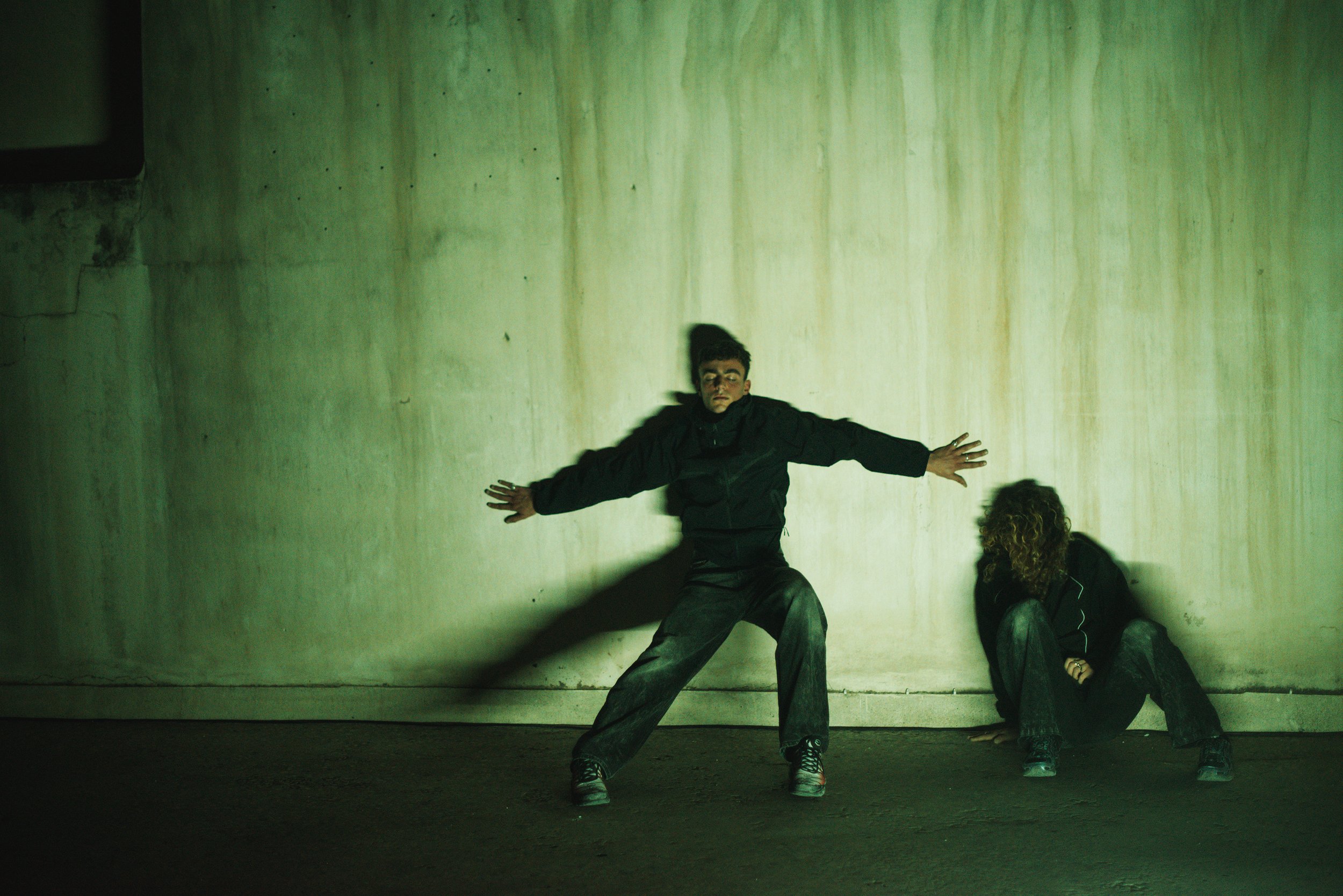 Eleni Roberts Kazouri & Vladimir Babinchuk. "Darkwaves". MIR Festival. Athens, Greece. Photo: Anna Maskava