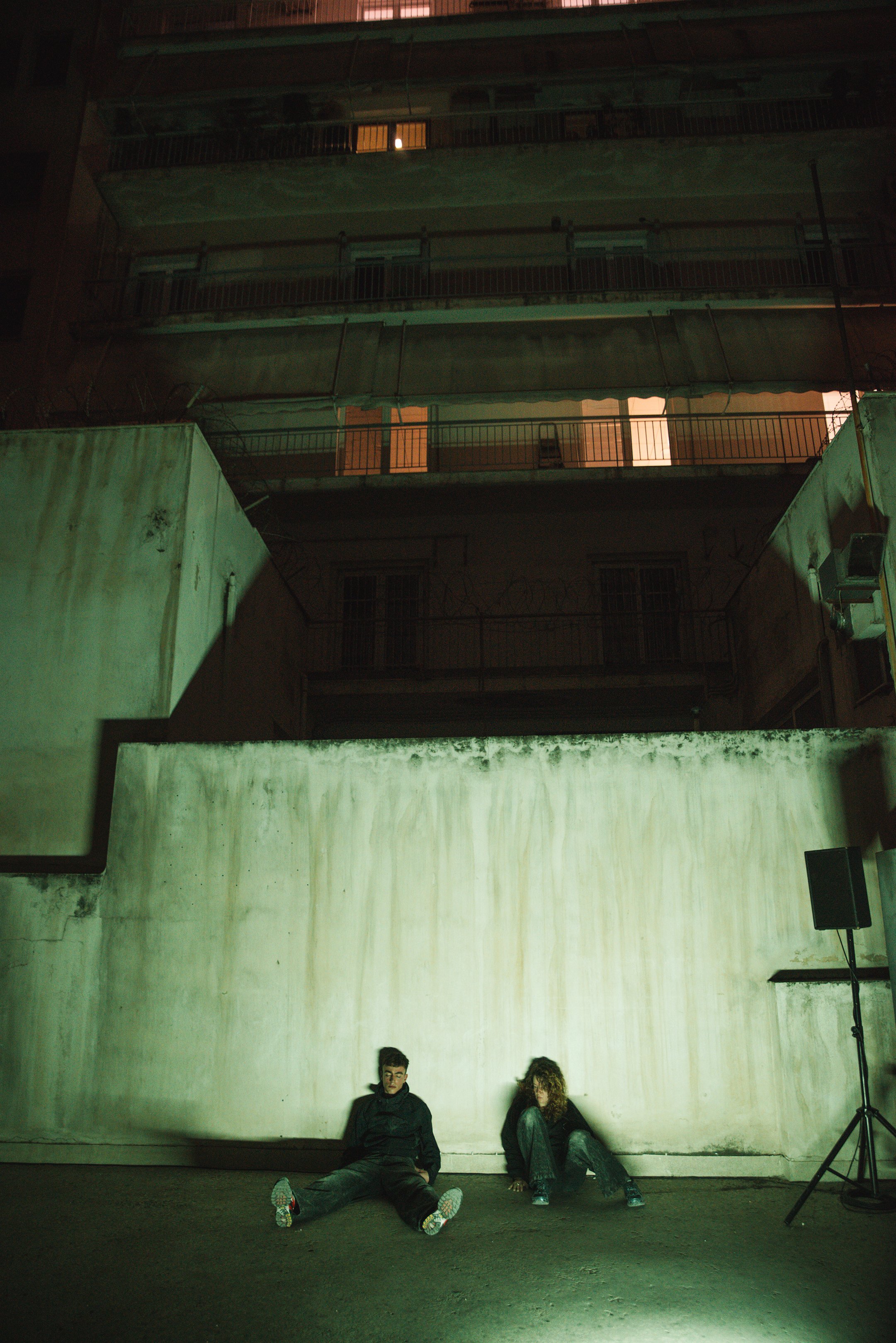Eleni Roberts Kazouri & Vladimir Babinchuk. "Darkwaves". MIR Festival. Athens, Greece. Photo: Anna Maskava
