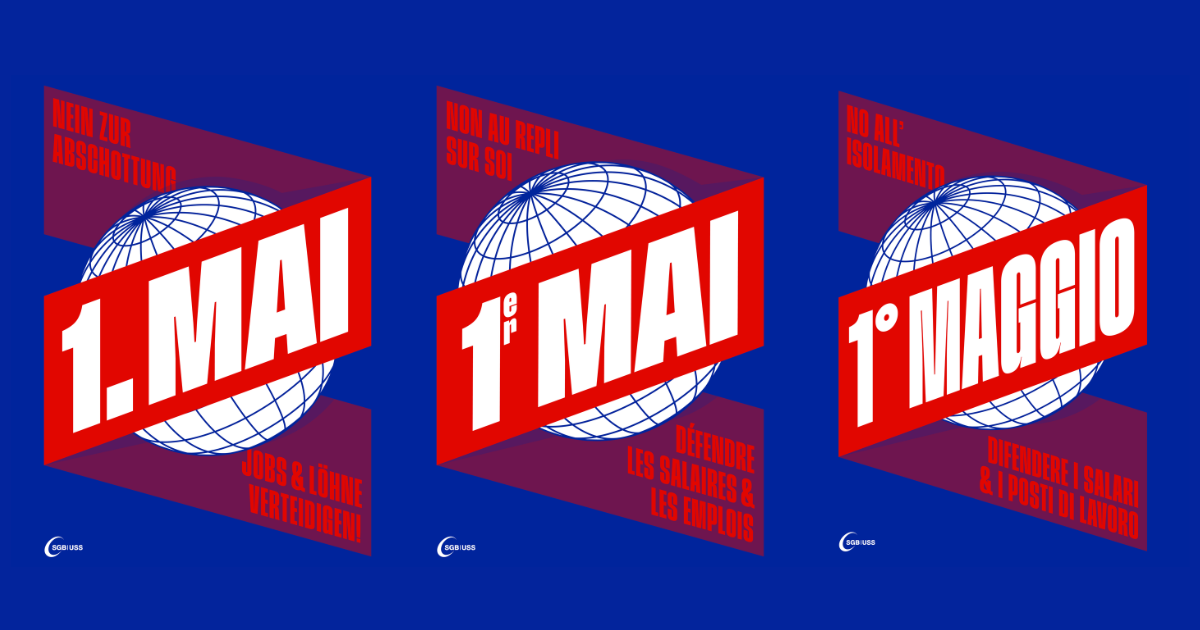 Offizielles 1. Mai-Plakat 2026