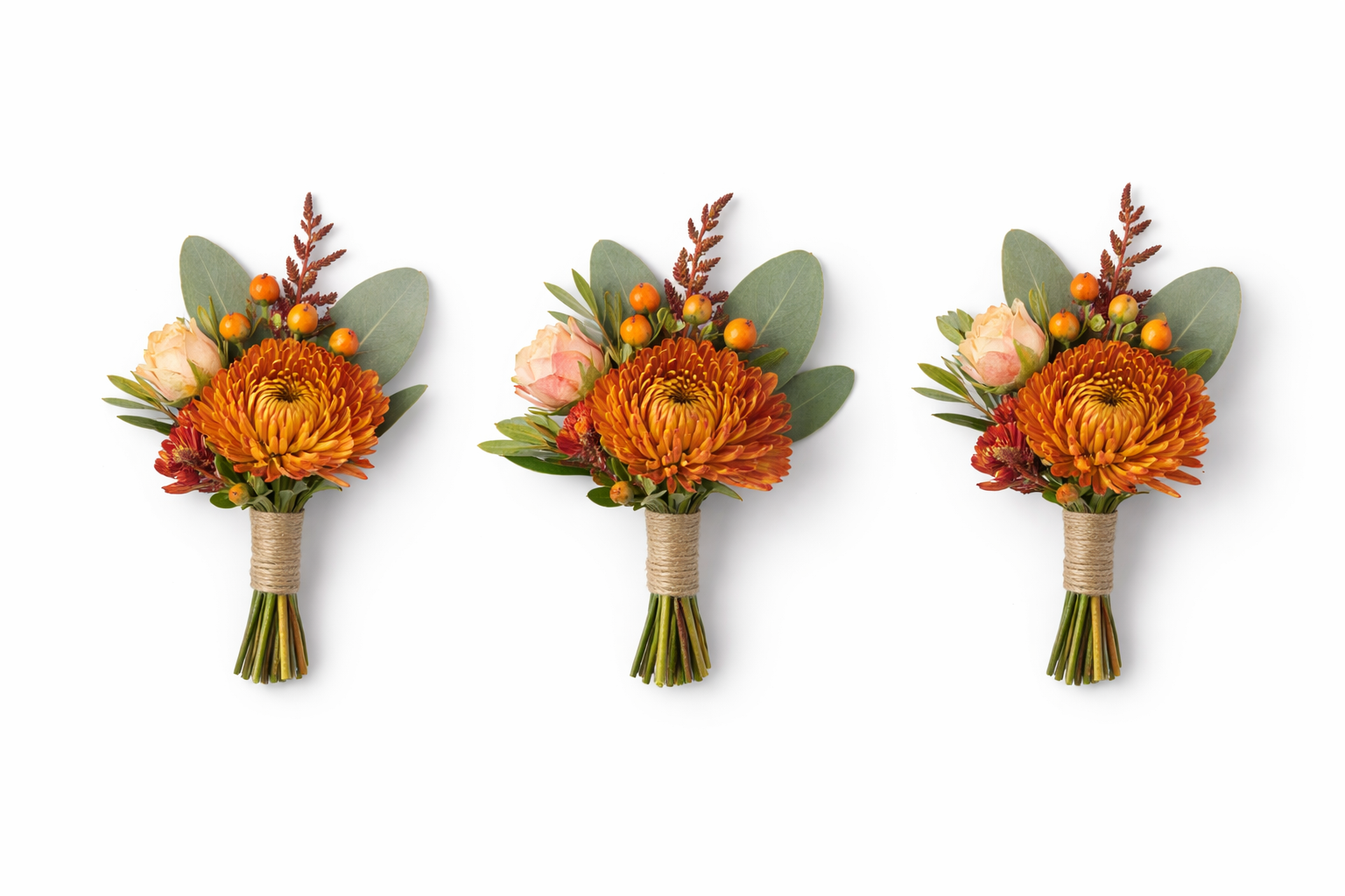 Autumn Bliss Boutonnieres