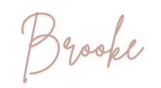 The word 'Brooke' written in elegant, cursive script.