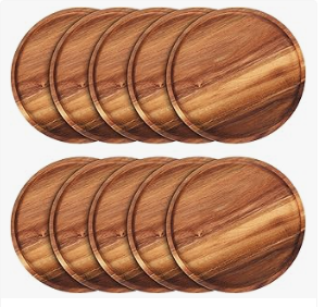 Rustic Wooden Charger