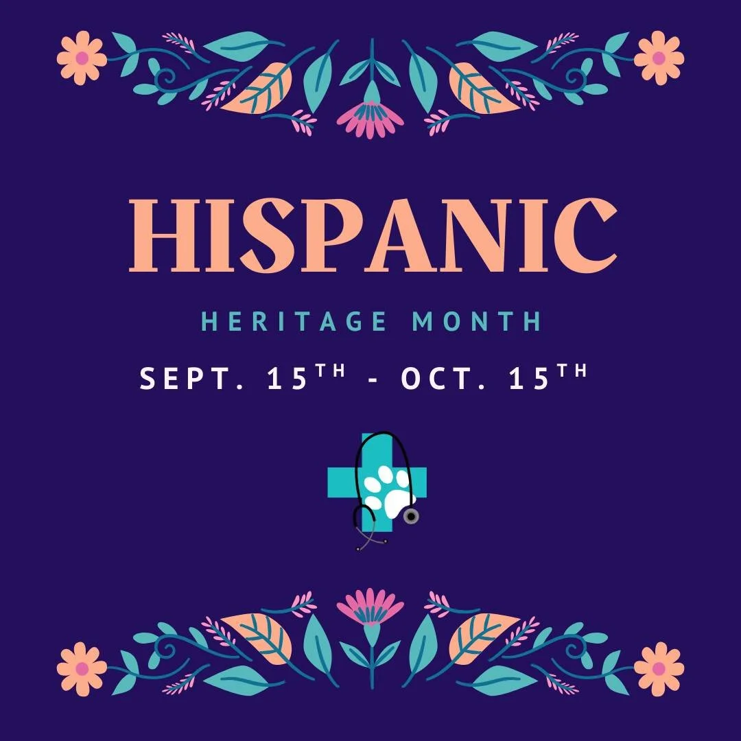 ๐๐พ Celebrating Hispanic Heritage Month Around the World! ๐พ๐
At Horse Heaven Hills Pet Urgent Care, we’re proud to celebrate Hispanic Heritage Month (Sept. 15 – Oct. 15) and honor the contributions of Hispanic communities to veterinar