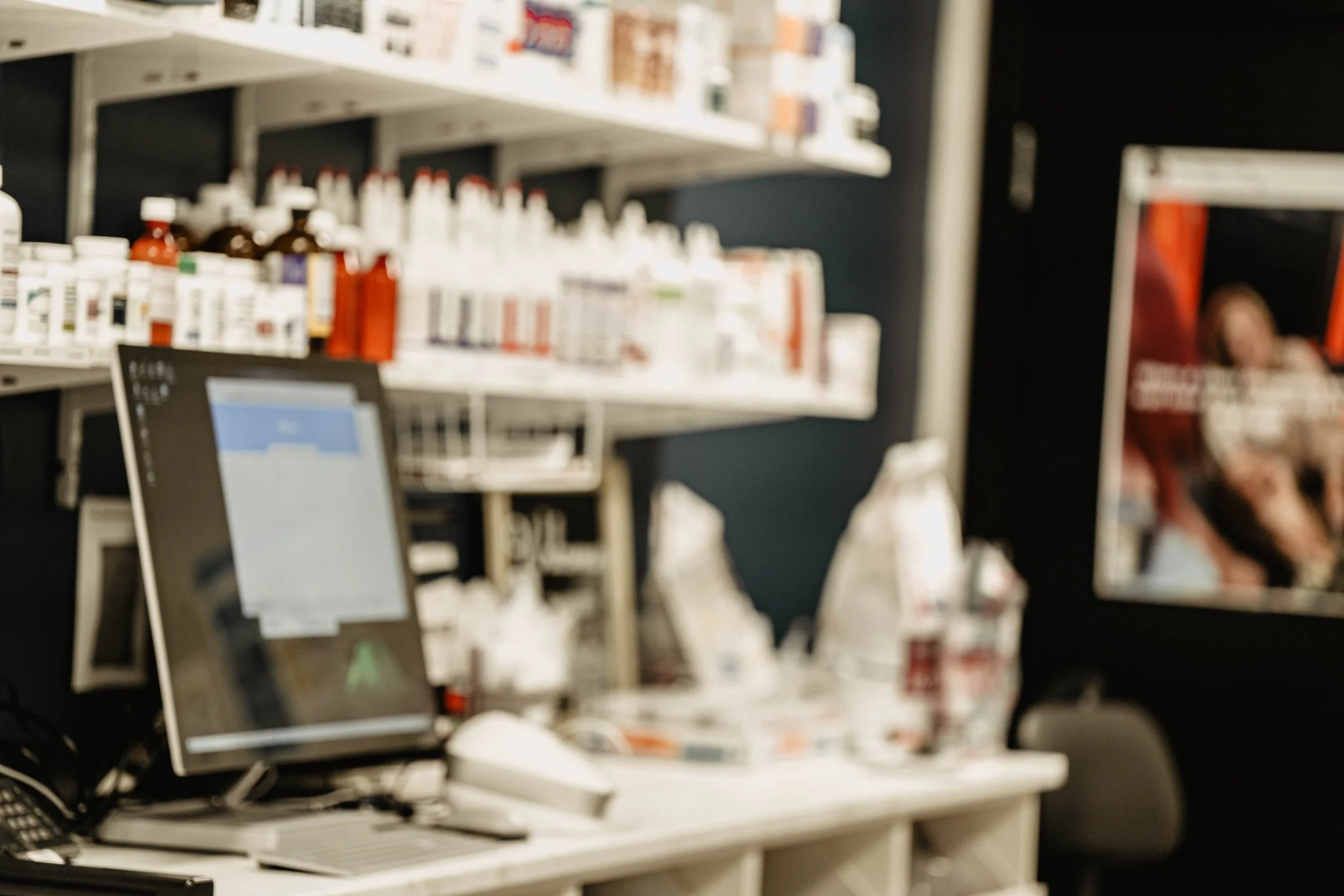 In house Lab and Pharmacy