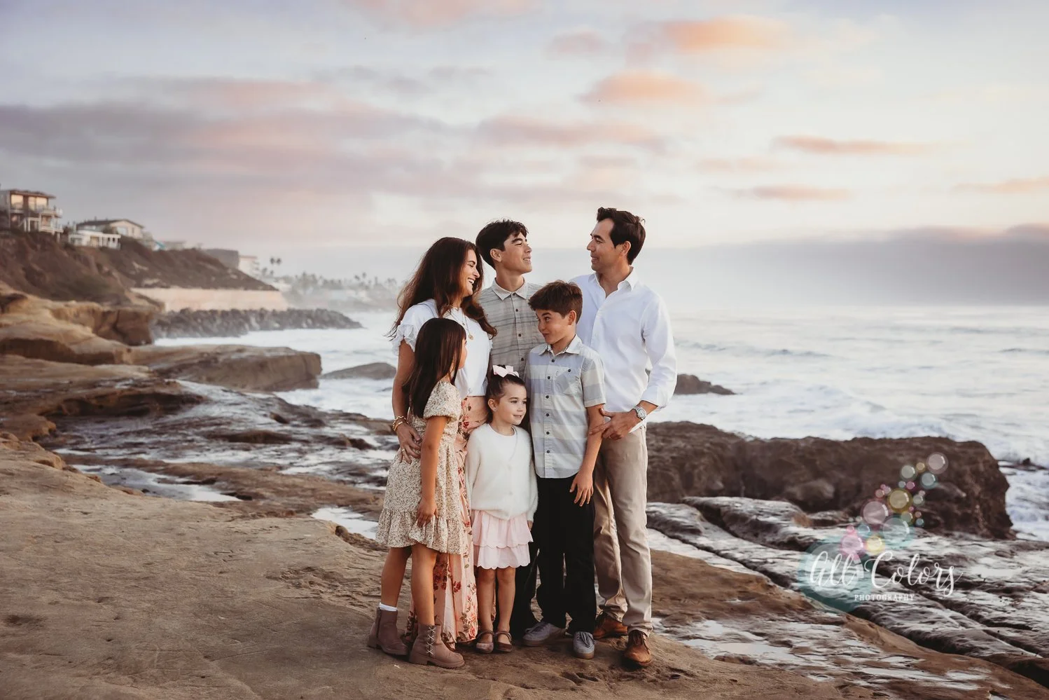 San Diego Beach Family Photography Session | Natural Coastal Family Photos