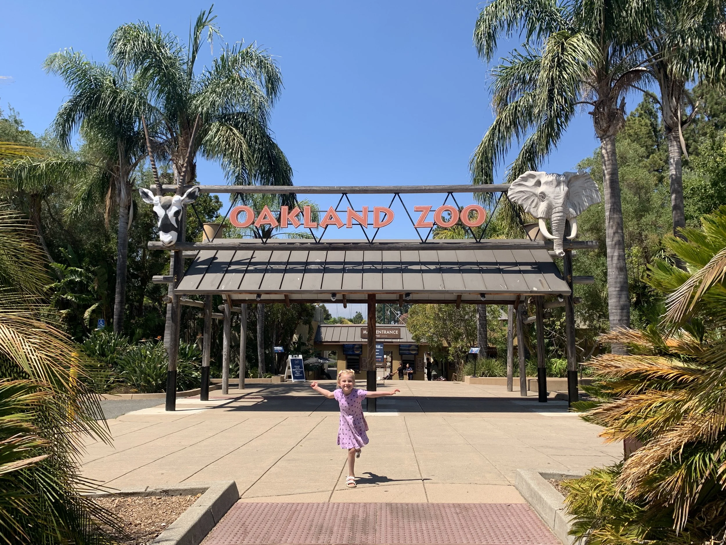 At the Oakland Zoo