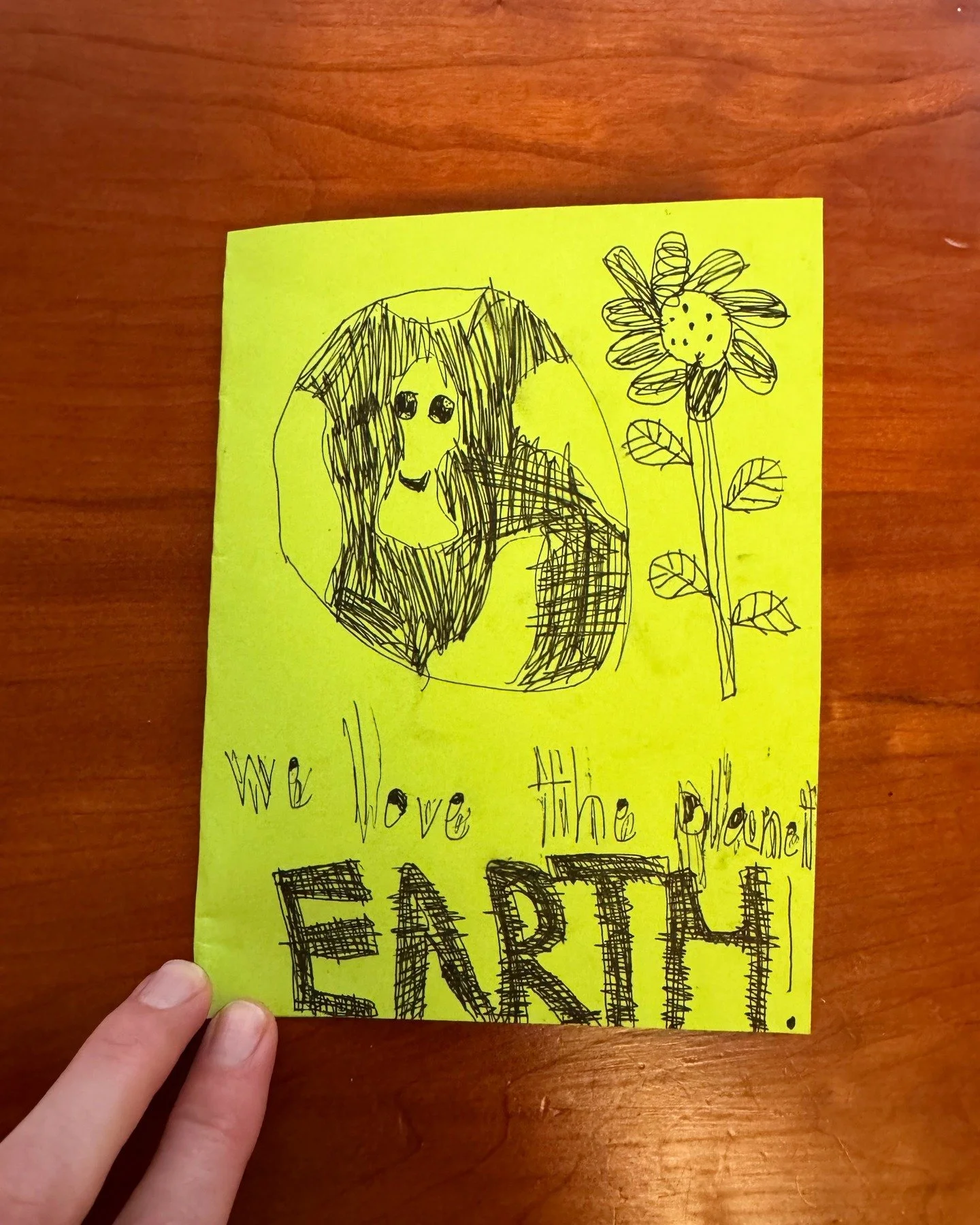 T made this unprompted, although perhaps not not informed by the recent Earth day and our newest podcast episode