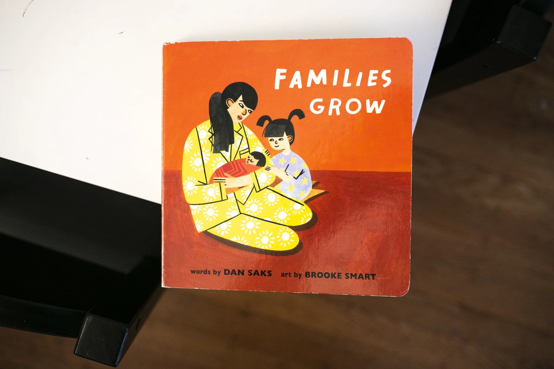 FAMILIES GROW is an inclusive celebration of the many ways that new kids can be added to a family. Whether birthed or adopted, welcomed as babies or older kids, this short but sweet piece emphasizes that families are grown with love.