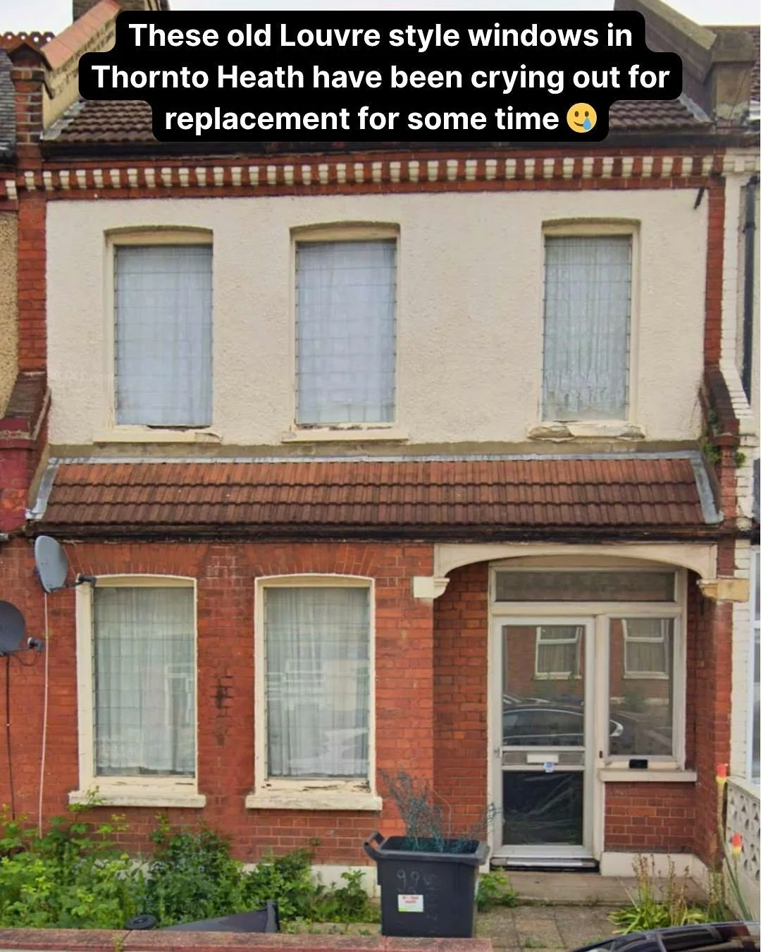 Those old Louvre windows in CR7? Gone.
Hello to fresh, secure, A-rated glazing 👋

📍 Thornton Heath
💪 Optima double glazing
💨 No drafts
🔐 More security
🌡 Lower bills
🙌 All the vibes

Swipe for the glow-up ➡️

#WindowReplacement #DoubleGlazing #