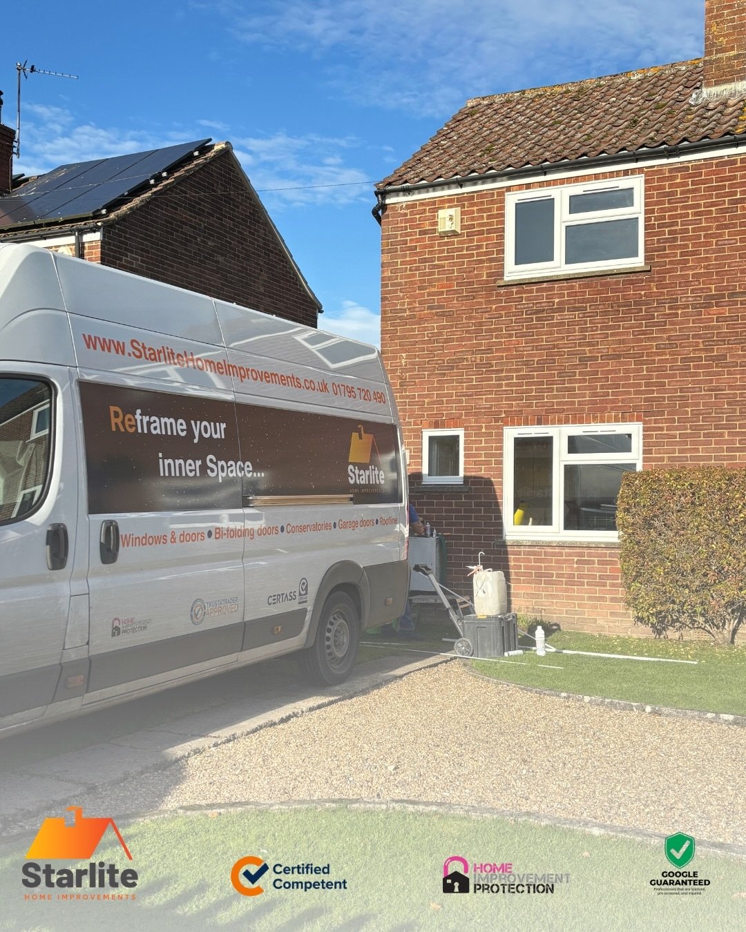 Out with the old, in with the Optima 👌
We&rsquo;ve just finished fitting these crisp white casement windows at a home in Paddock Wood &mdash; energy-efficient, clean-lined, and made to last.

✅ A-rated glazing
✅ Neat, professional installation
✅ CER