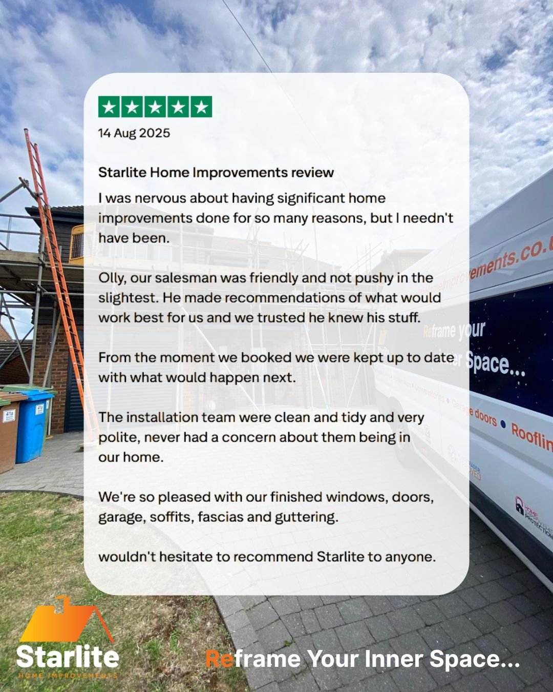 ⭐️⭐️⭐️⭐️⭐️
Nothing makes us happier than a 5-star review 🙌

From start to finish, this customer&rsquo;s home was transformed with new windows, doors, soffits, fascias &amp; guttering &mdash; and the feedback says it all 💪

👉 Thinking of upgrading 