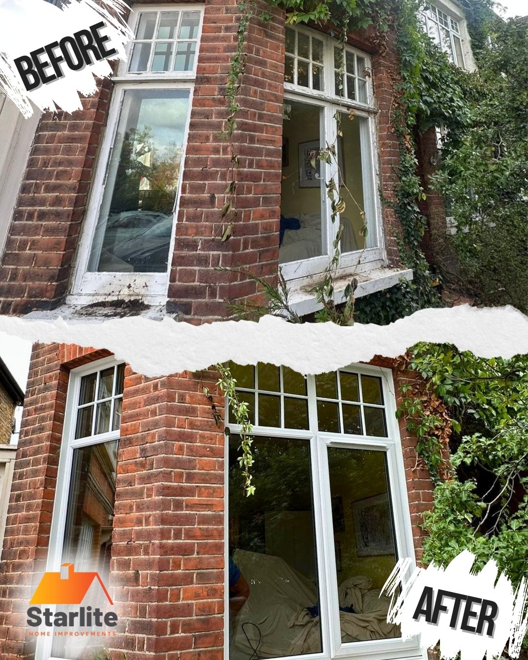 Old timber out, fresh new look in ✨
These windows were draughty, rotten, and ready to go. Our team transformed this property with stunning white uPVC windows featuring astragal bars, keeping the traditional charm while adding modern performance.

Ano