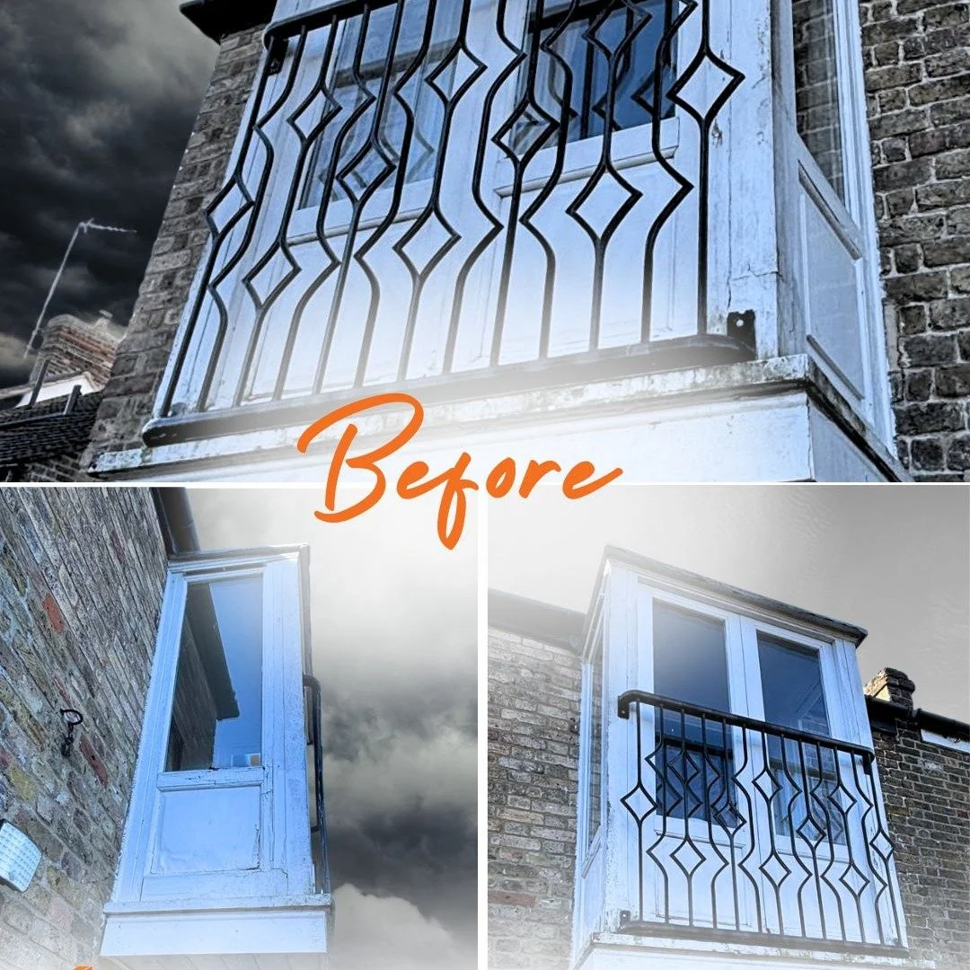 Before &rarr; During &rarr; After

This balcony window setup was tired, cold and well past its best.

We stripped it right back, rebuilt the structure properly and installed modern, energy-efficient windows and doors to completely transform the space