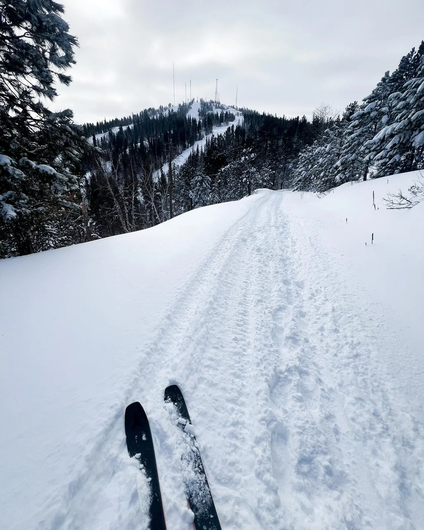 Without risk, there is no adventure especially with fresh pow