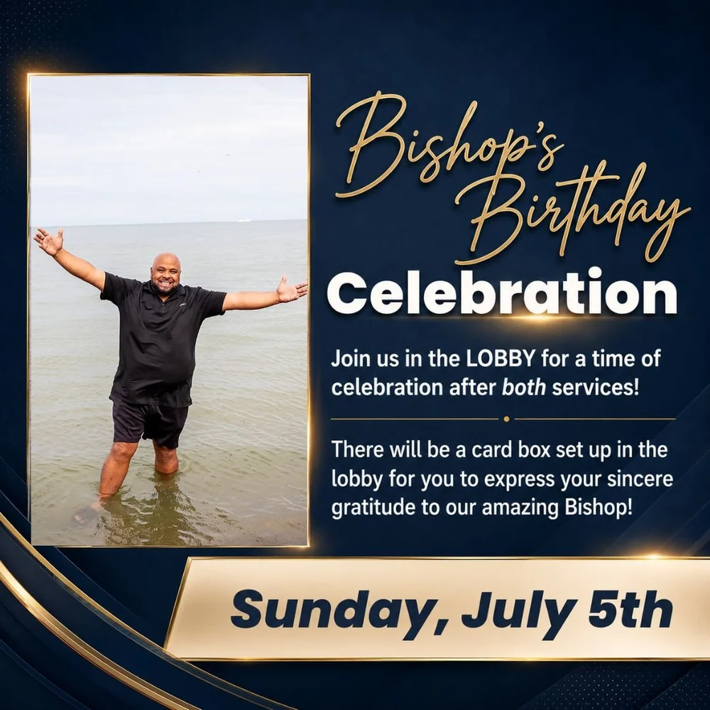 Bishop's Birthday Celebration!