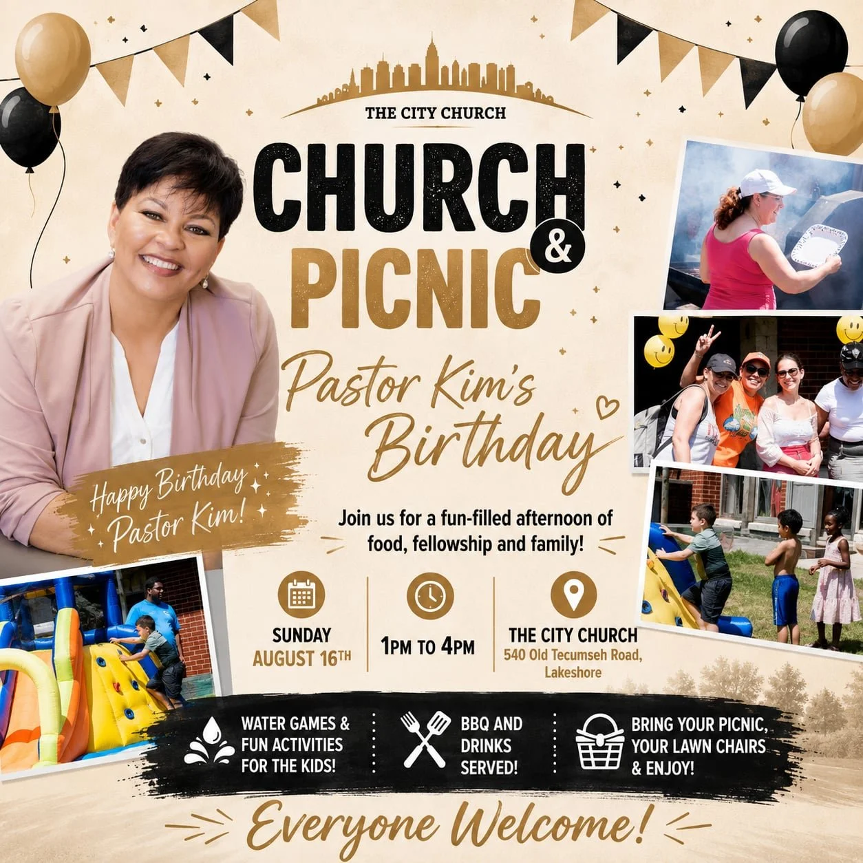 PICNIC &amp; PASTOR KIM’S BIRTHDAY CELEBRATION