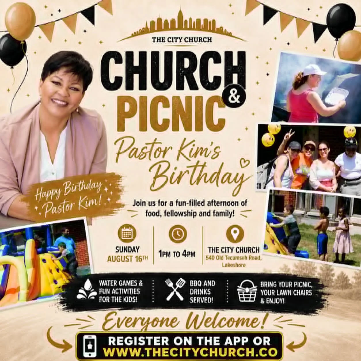 PICNIC &amp; PASTOR KIM’S BIRTHDAY CELEBRATION