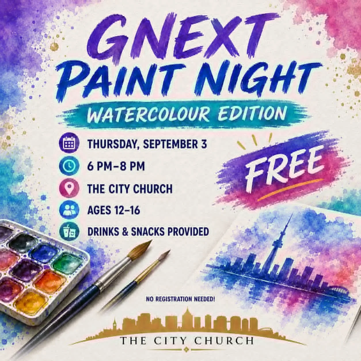 G Next Paint Night