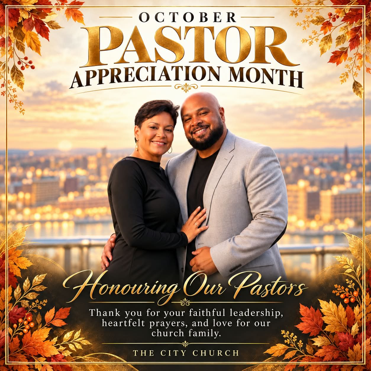 OCTOBER IS PASTOR APPRECIATION MONTH