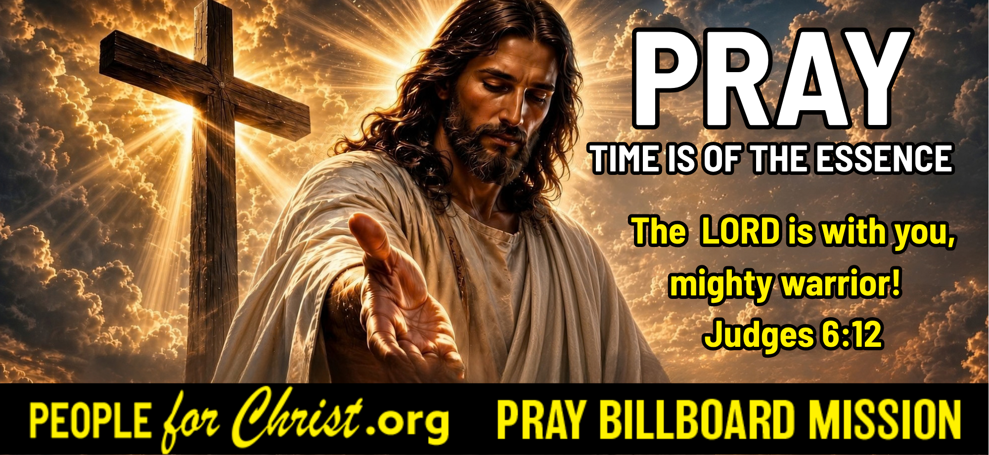 Pray Christian Billboard