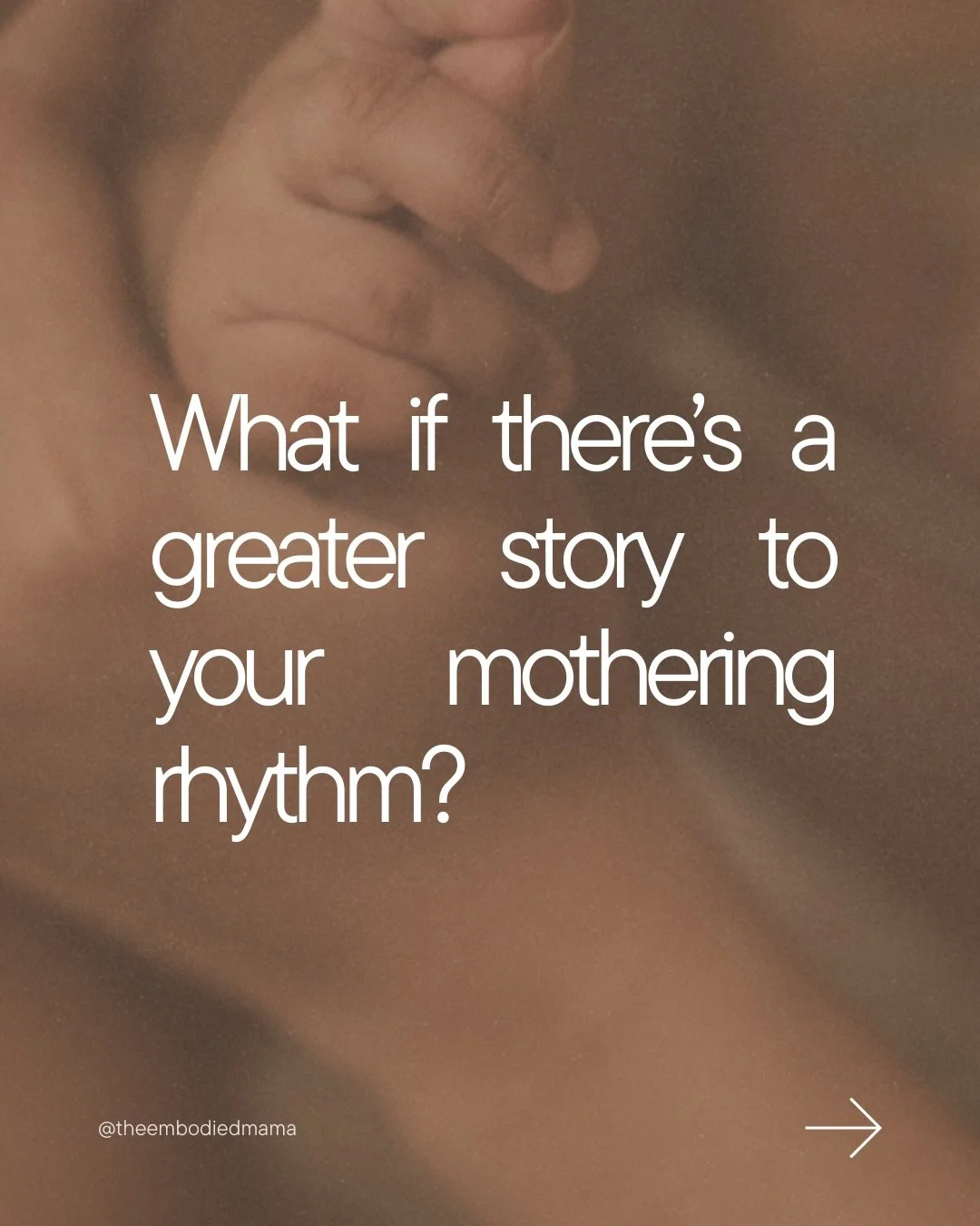Most of us were taught how to focus on how we mother. Very few of us were ever invited to meet who is mothering through us, to wonder about her story, the experiences that shaped her, and how those experiences now inform the way she shows up in her m
