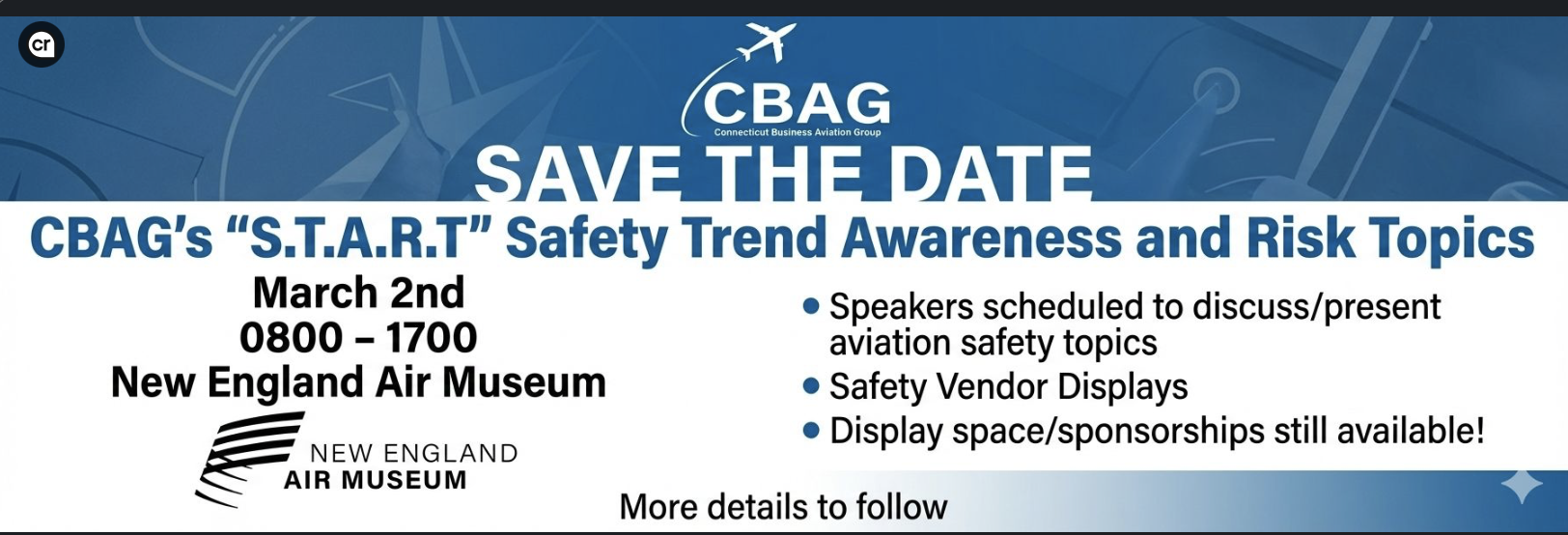 Introducing S.T.A.R.T. - CBAG’s Approach to Aviation Safety Awareness