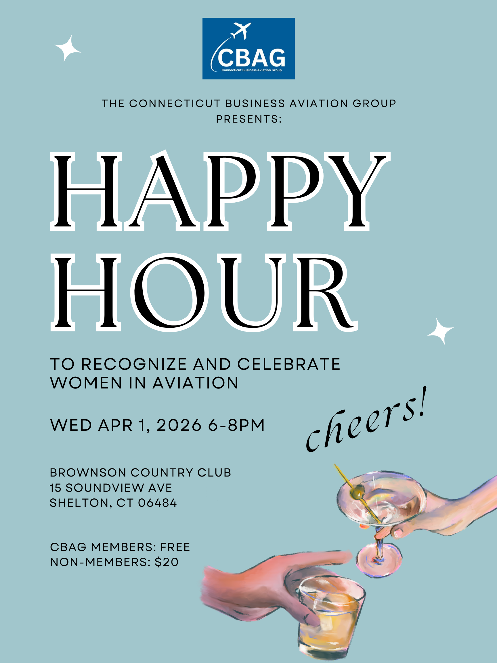 Happy Hour Networking: Women in Aviation