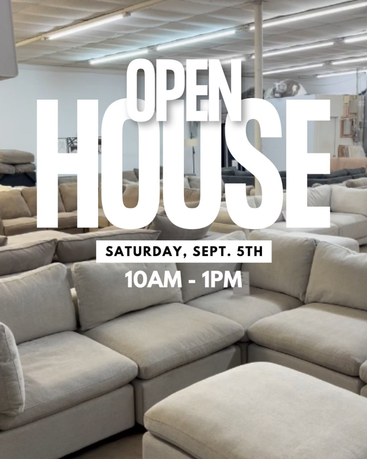This Saturday....

No appointment is needed.

Come out and see everything available

Message me &ldquo;OPEN HOUSE&rdquo; to save your spot.