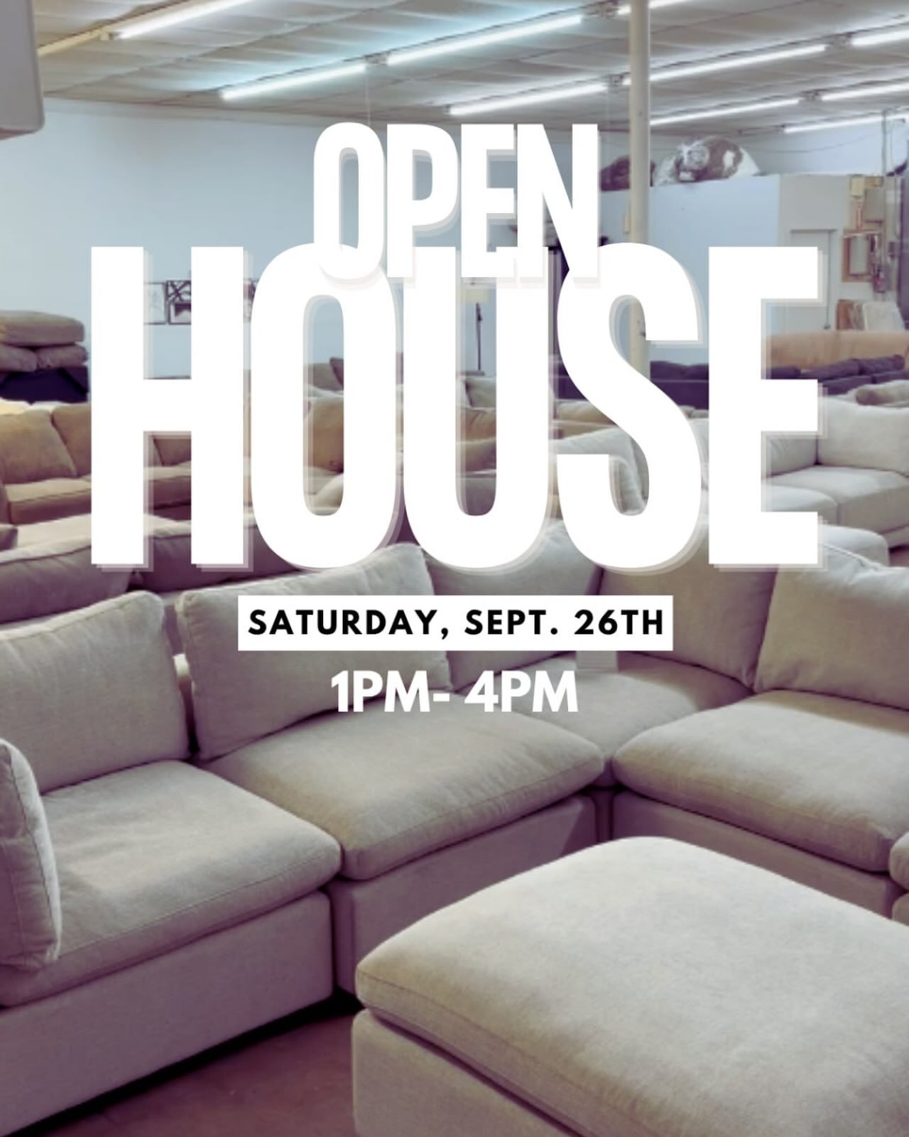Name-brand sectionals for half the price, deep-cleaned and ready to go.

Come see 18+ couches in person Saturday, 1&ndash;4 PM, at our Pacific warehouse.

On the floor: Thomasville, Ethan Allen, Arhaus, Crate &amp; Barrel, Henredon, BarcaLounger and 