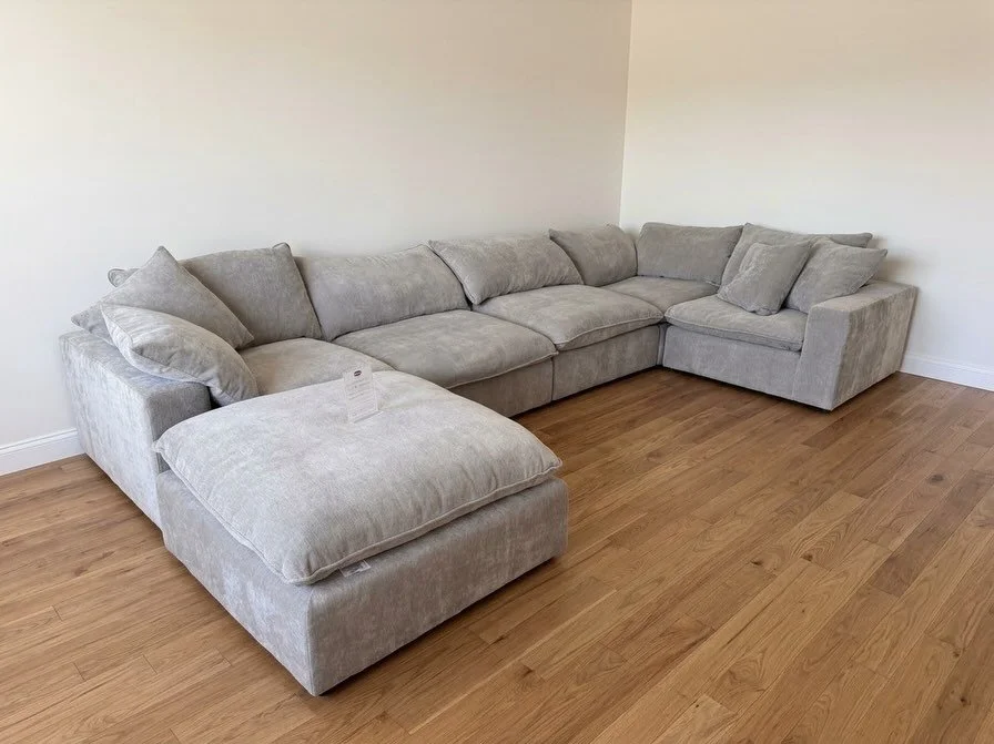 Gray Sereen Modular Sectional Couch 🛋️ ✨