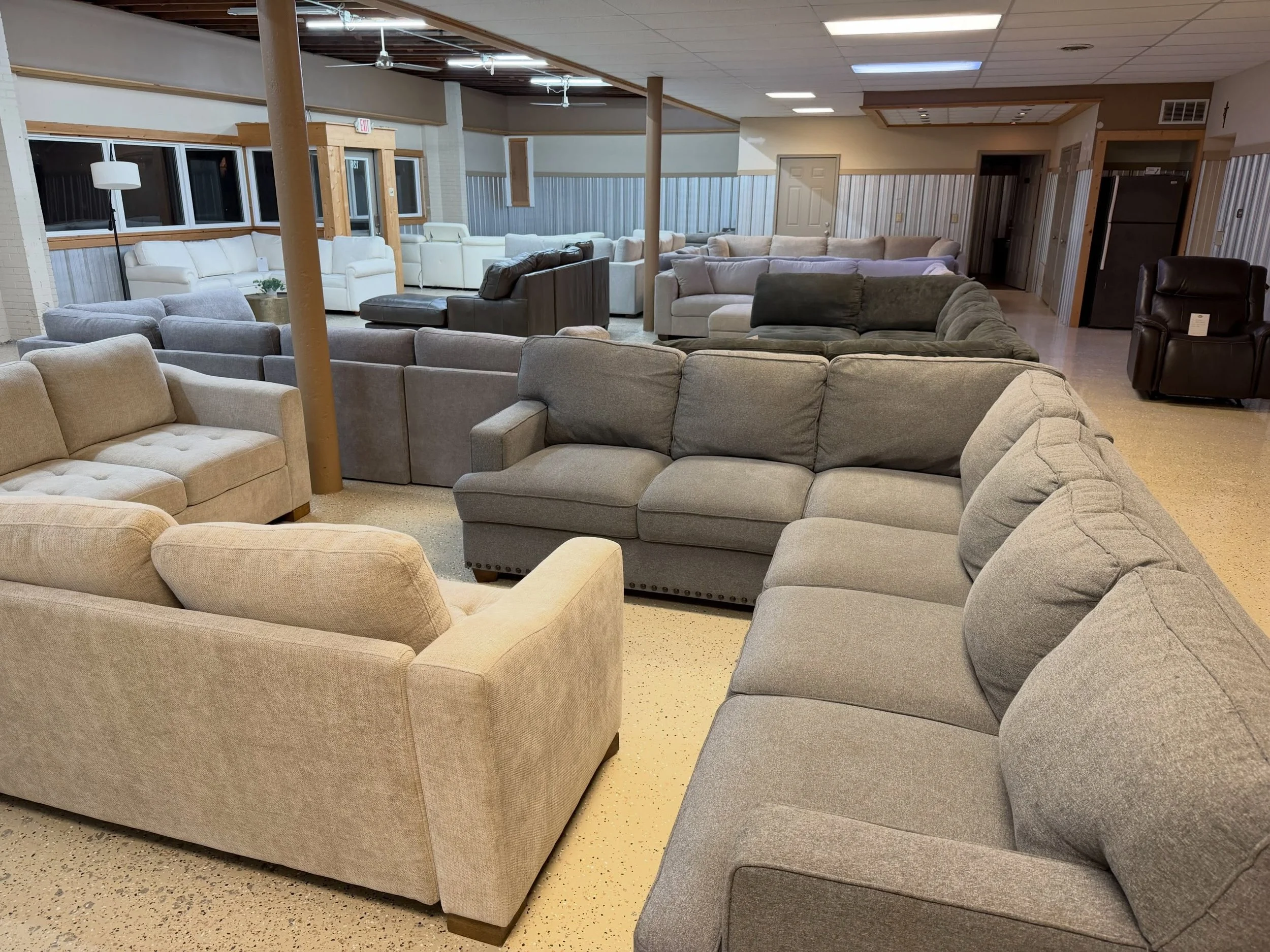 I&rsquo;ll admit it&hellip;

Driving from St. Louis all the way out to Pacific, MO just to look at couches does sound like a hassle.

But that&rsquo;s exactly what 90% of our customers do.

Why? Because they want a name-brand couch without paying ret