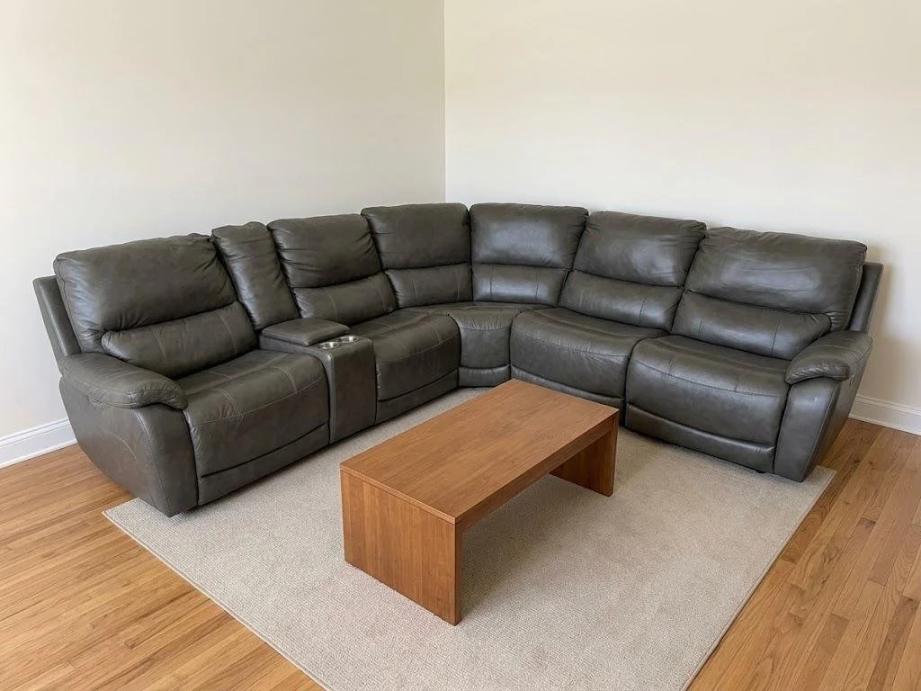 WYLDER LTHR PWR SECTIONAL