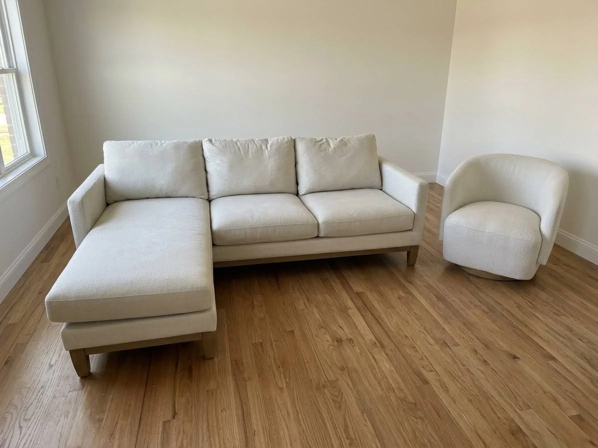 Henredon Murphy Sofa Collection with Reversible Lounge & Matching Swivel Chair - $899 