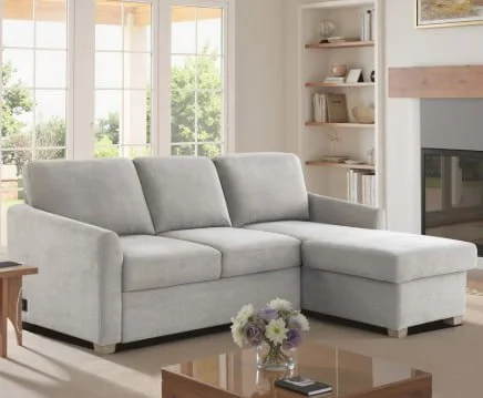 LUKE SOFA CHAISE GRAY