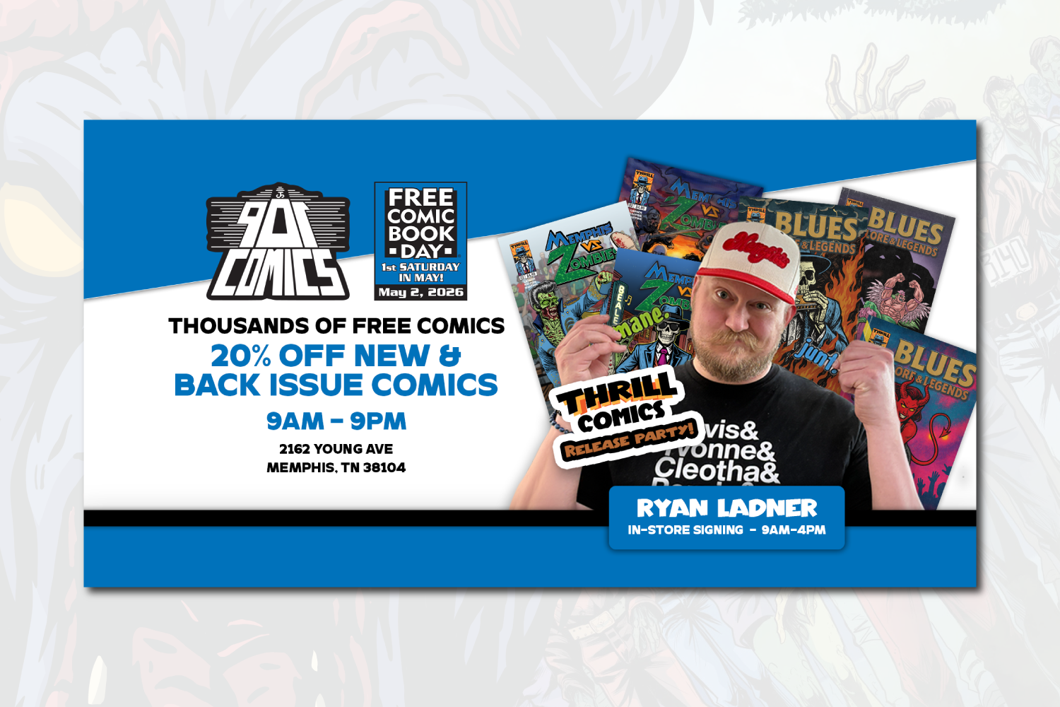 Free Comic Book Day at 901 Comics