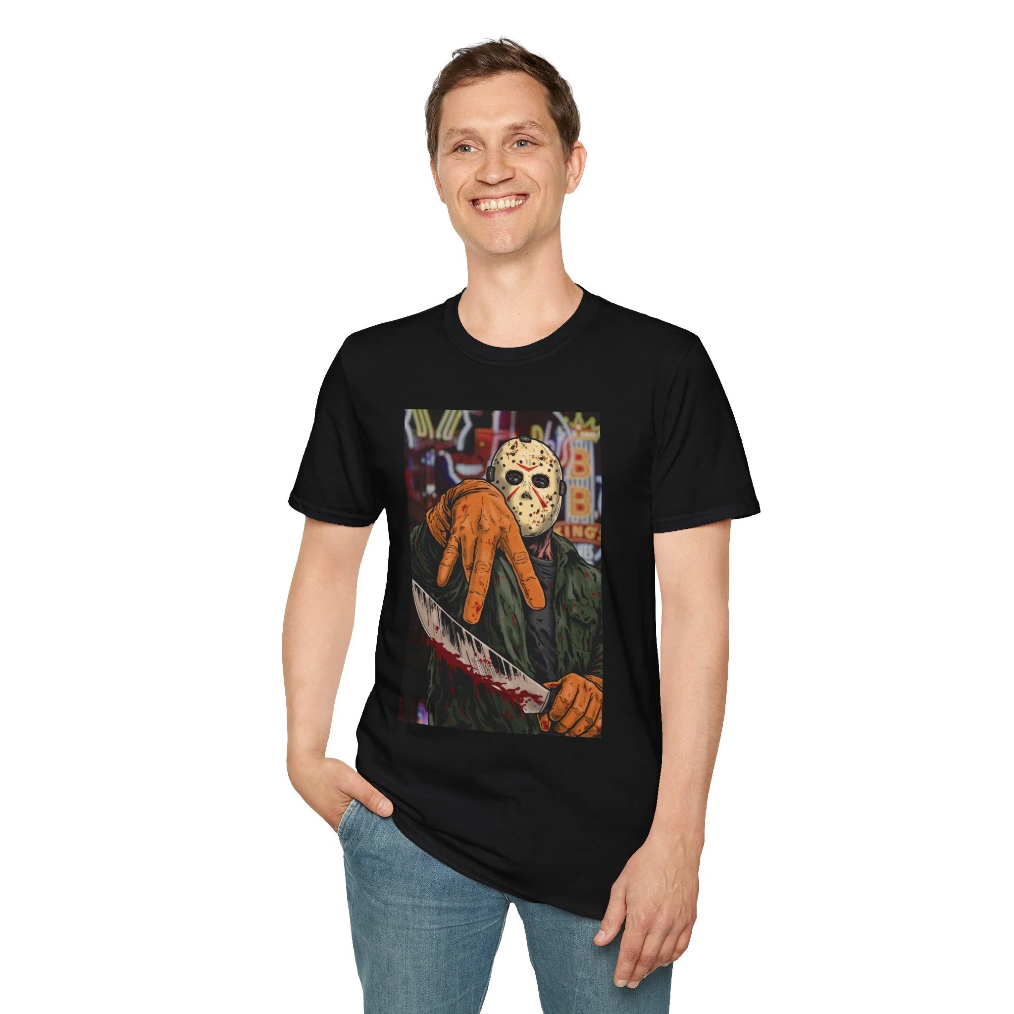 Memphis Monster Con 3D - Graphic Tee