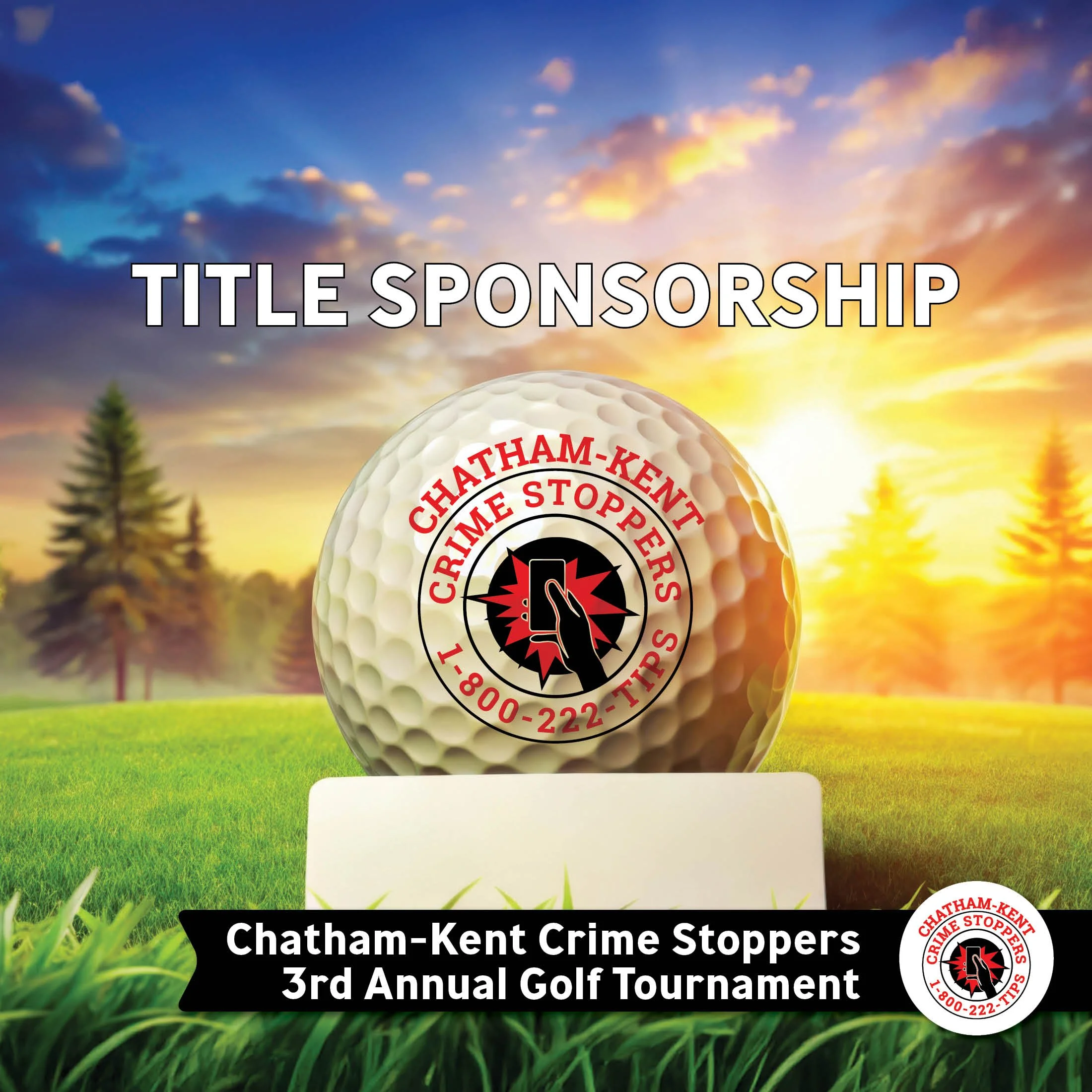 2026 Chatham-Kent Crime Stoppers Golf Tournament: Title Event Sponsor
