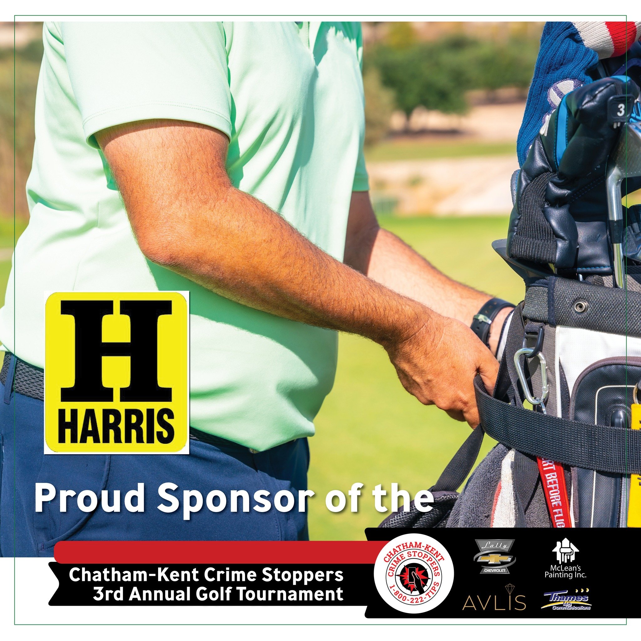 Harris Mini Storage is a hole sponsor for the 2026 Chatham-Kent Crime Stoppers Golf Tournament! We really appreciate their support. Learn more about them and all of our amazing sponsors: https://www.ckcrimestoppers.ca/2026-golf-tournament-sponsors

E