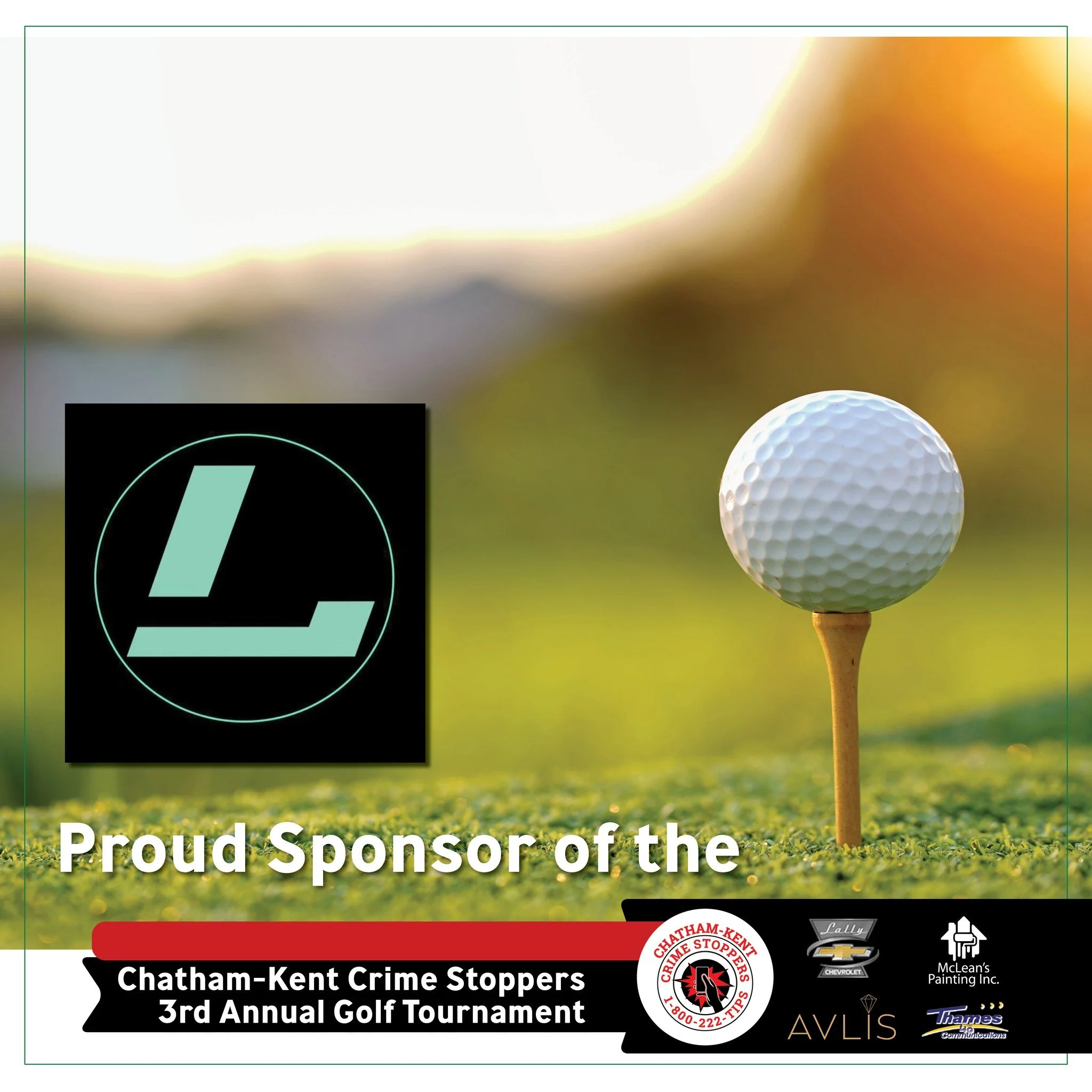 Luxe Auto Esthetics is a hole sponsor for the 2026 Chatham-Kent Crime Stoppers Golf Tournament! We really appreciate their support. Learn more about them and all of our amazing sponsors: https://www.ckcrimestoppers.ca/2026-golf-tournament-sponsors

E
