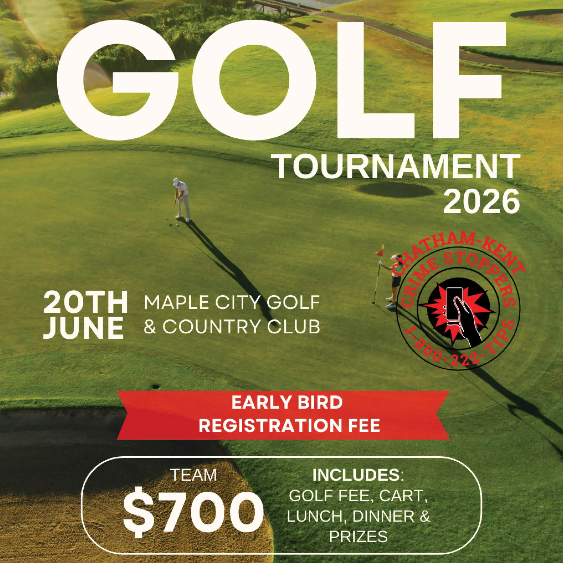 2026 Chatham-Kent Crime Stoppers Golf Tournament: Team Registration