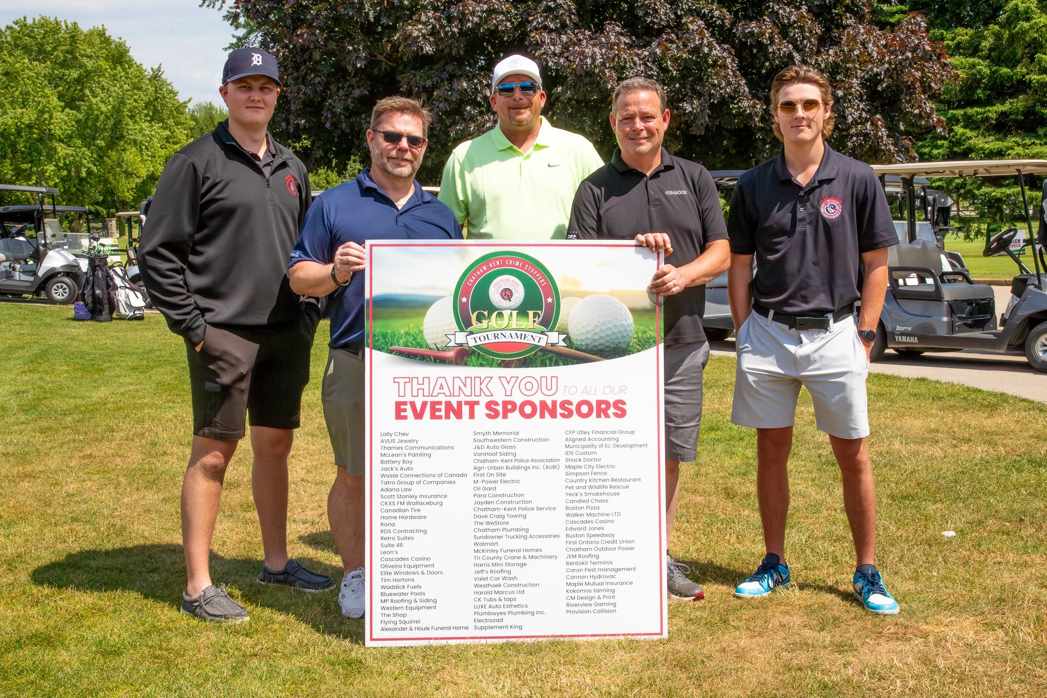 Chatham-Kent Crime Stoppers Hosts Successful Third Annual Charity Golf Tournament