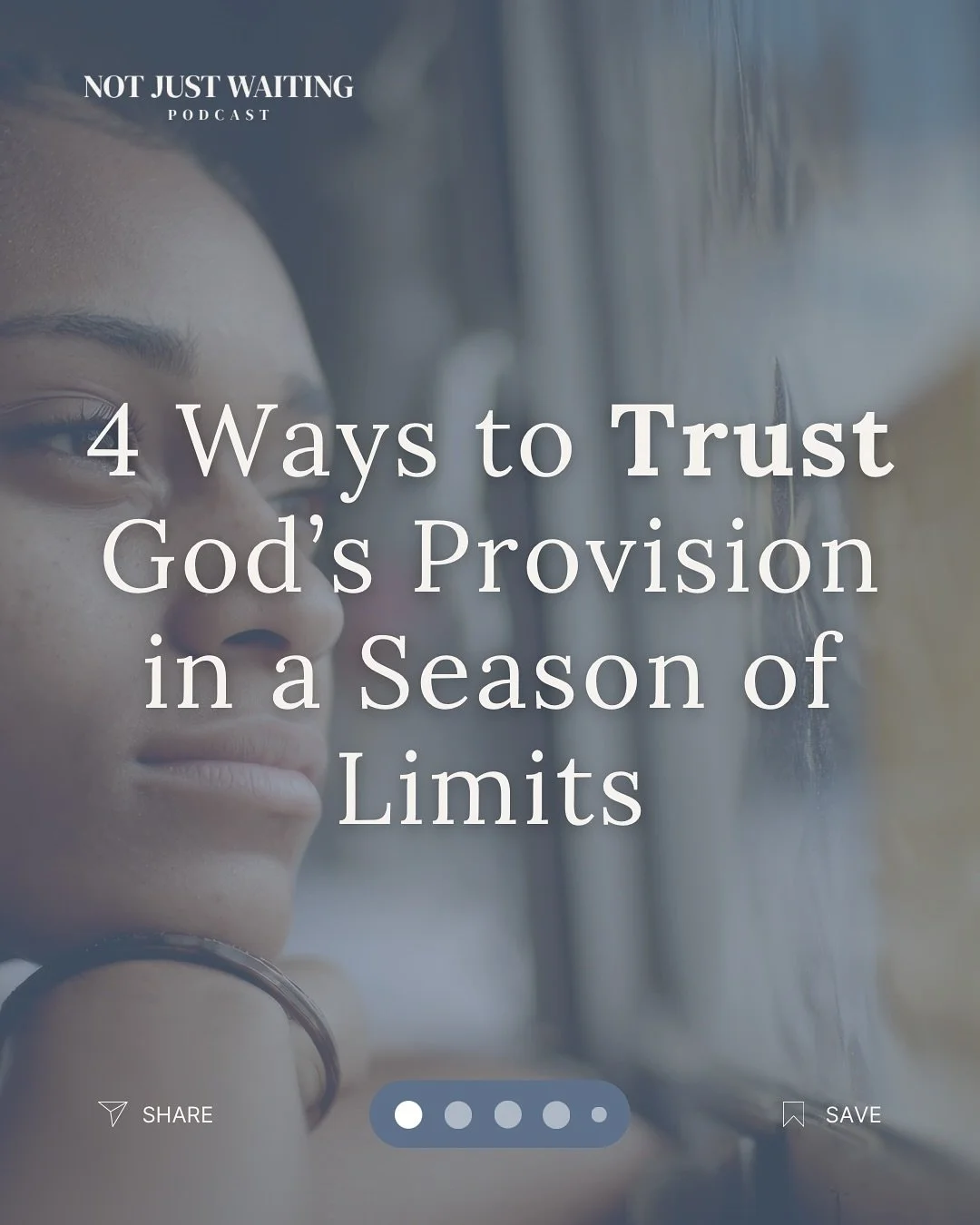 When life feels limited, it&rsquo;s easy to believe that &ldquo;not enough&rdquo; means you&rsquo;ve failed.

But sometimes limits aren&rsquo;t barriers&mdash;they&rsquo;re invitations to trust God&rsquo;s provision. 

His provision may not always lo