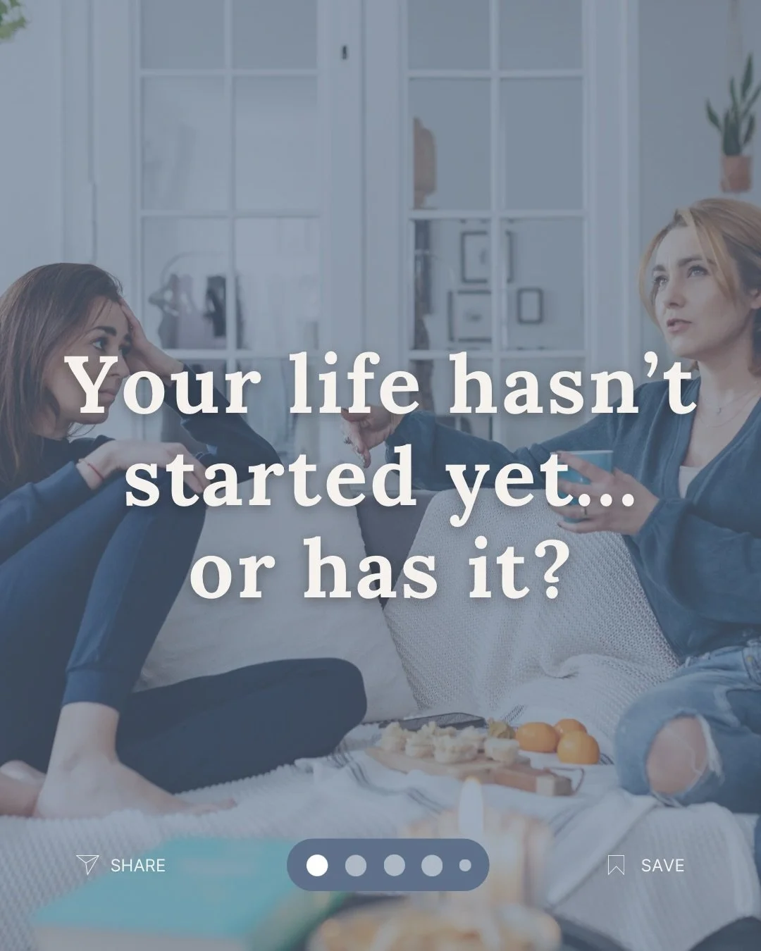 Life doesn&rsquo;t begin when everything makes sense.
It begins when God is present &mdash; and He already is.

Double tap if this reframed something for you 🤍