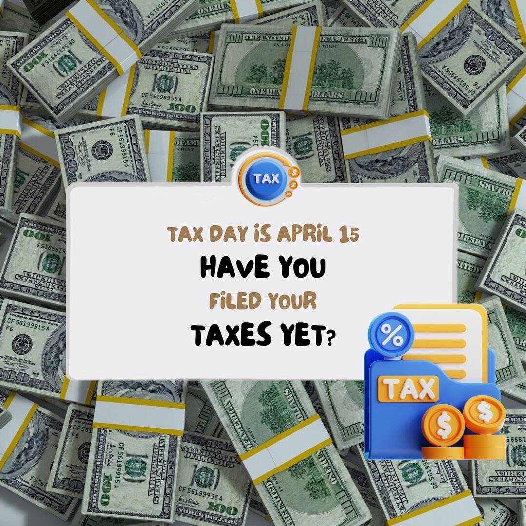 Tax day deadline is coming up! Have you filed your taxes yet? Contact us if you would like an easy online e-document experience! #tax #taxseason #taxes 💸💵