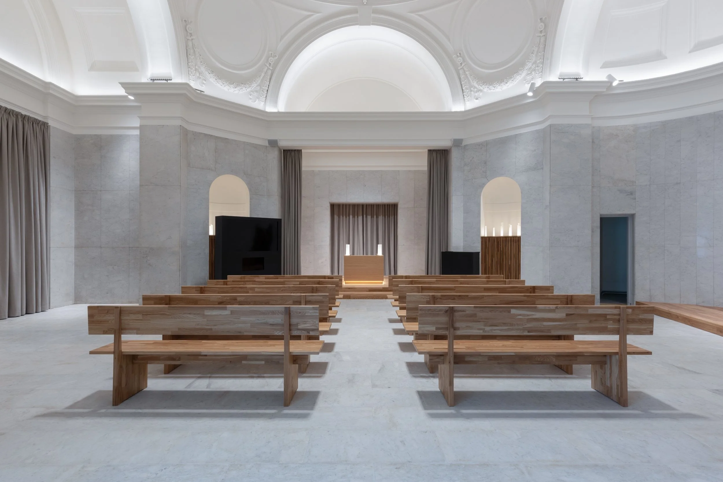 Nová obřadní síň na Olšanských hřbitovech